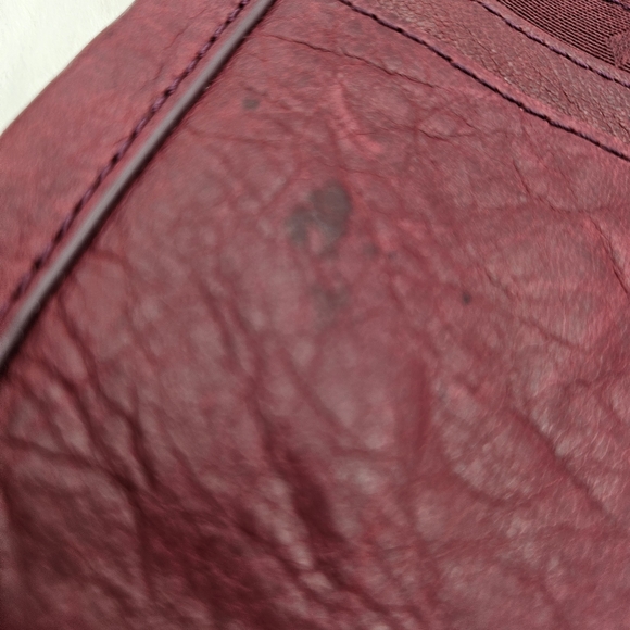 Fossil Long‎ Live Vintage Buttery Soft Leather Emory Wallet Red Clutch - Picture 6 of 9